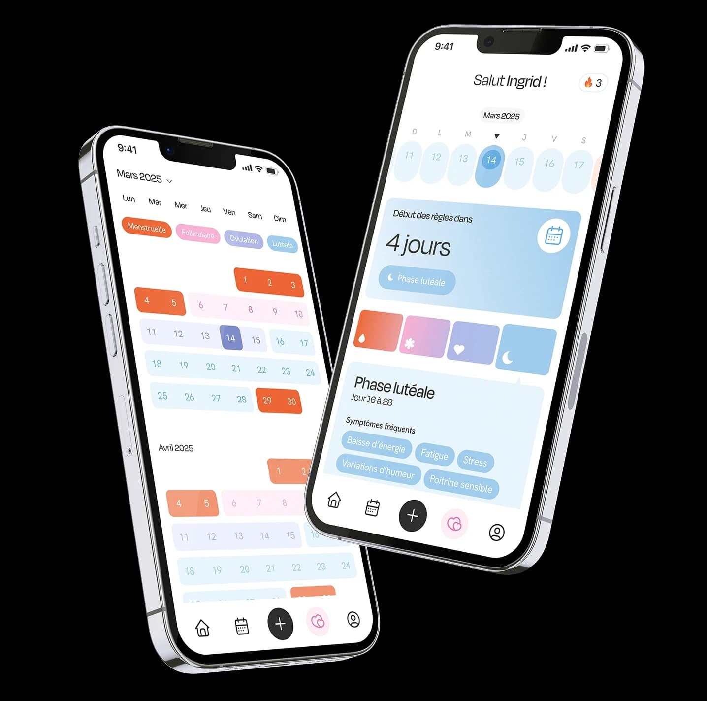 Wenly app seguimiento ciclo menstrual para parejas