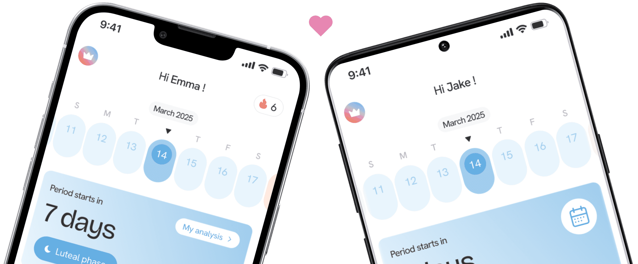 Wenly, aplicación de seguimiento del ciclo menstrual para parejas